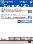 Compact ZIP Utility for Pocket PC 1.5.2 - Software compress and decompress files