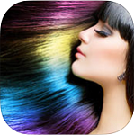 Hair Color Dye for iOS 1.3 - Application for hair dyeing portraits for iphone / ipad