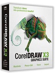 CorelDRAW Graphics Suite X3 - drawing art toolkit for PC