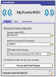 MyPublicWiFi 5.1 - Turn your laptop into a wireless access point for free for PC