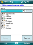 PIM Backup 3.3 - Data backup the data room for windows phone