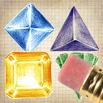 Doodle Jewels for iOS - iPhone Game entertainment
