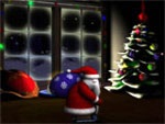 3D Santa Screensaver 1.0 - The interface for PC monitors noel