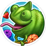 Cham Cham for Android 1.4 - Game lizards eat fruit on Android