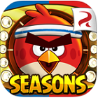 Angry Birds Seasons for iOS 5.3.1 - angry birds game on iPhone / iPad