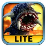 Death Worm Lite for iOS - control cannibal monster for iphone / ipad